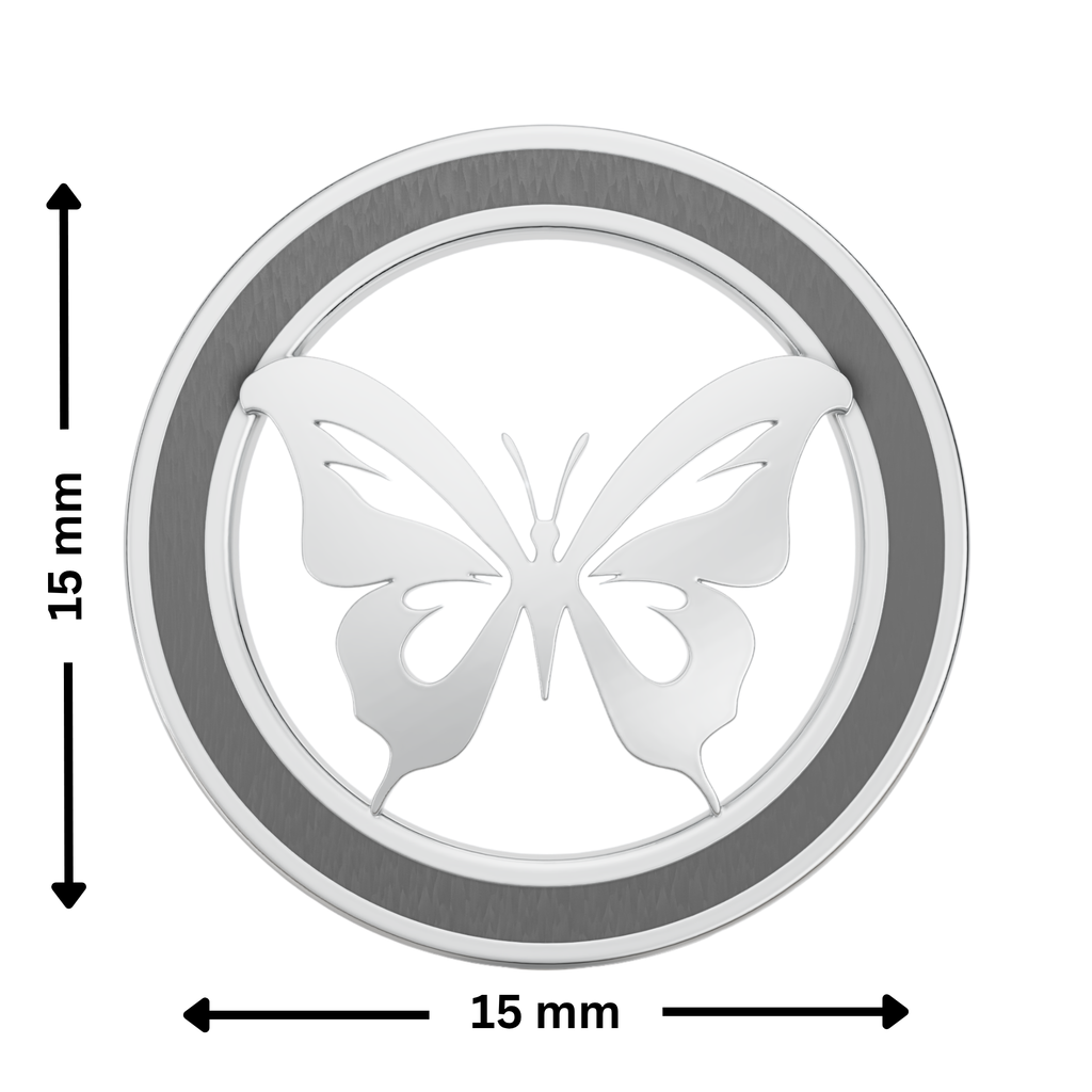 Butterfly Rakhi Pendant | 925 Silver Convertible Rakhi