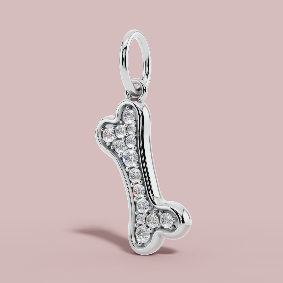 The Bone Charm 925 Pure Silver Necklace My Store