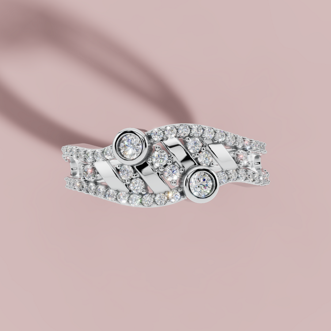 Boundless Elegant 925 Pure Silver Ring My Store