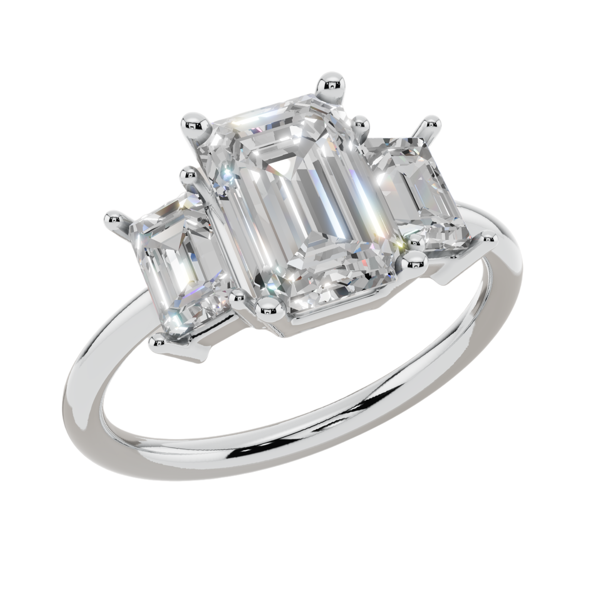 The Crimson Trio 925 Silver Ring | Velmé