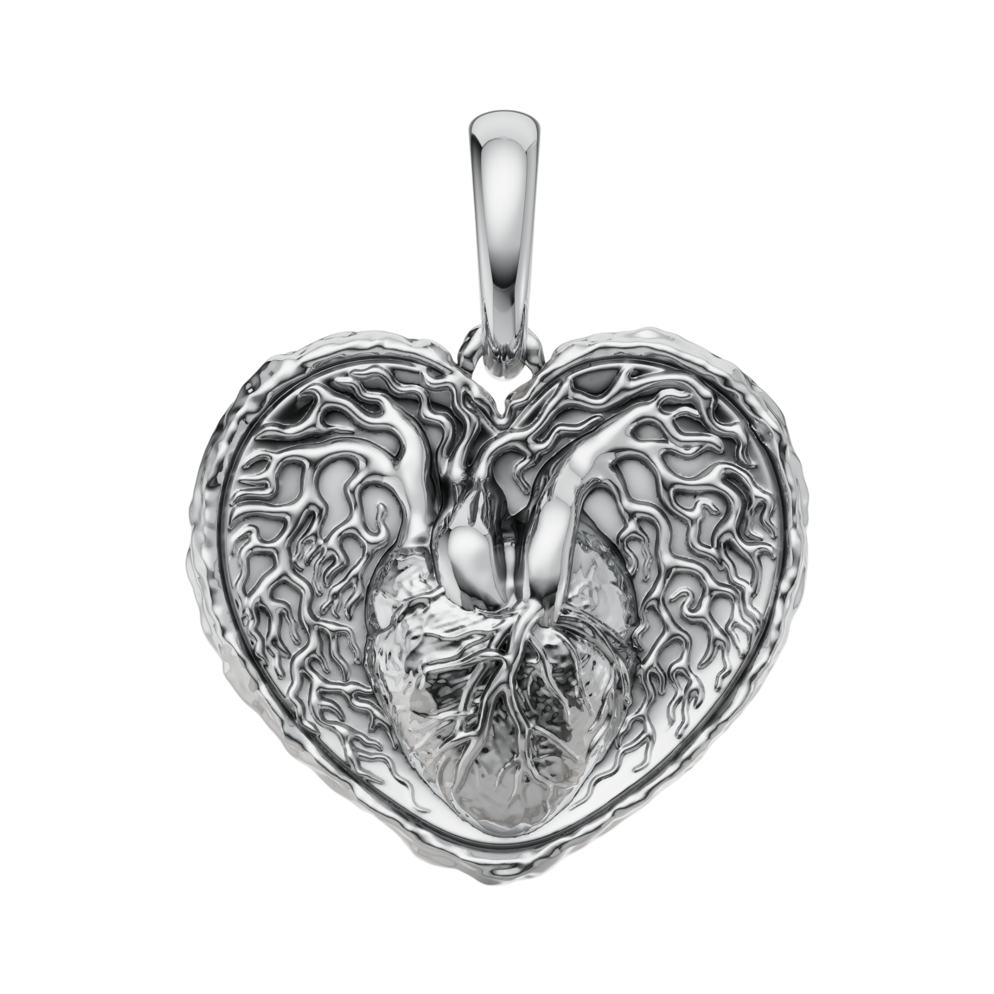 Heartline 925 Silver Necklace | FLUIDÉ