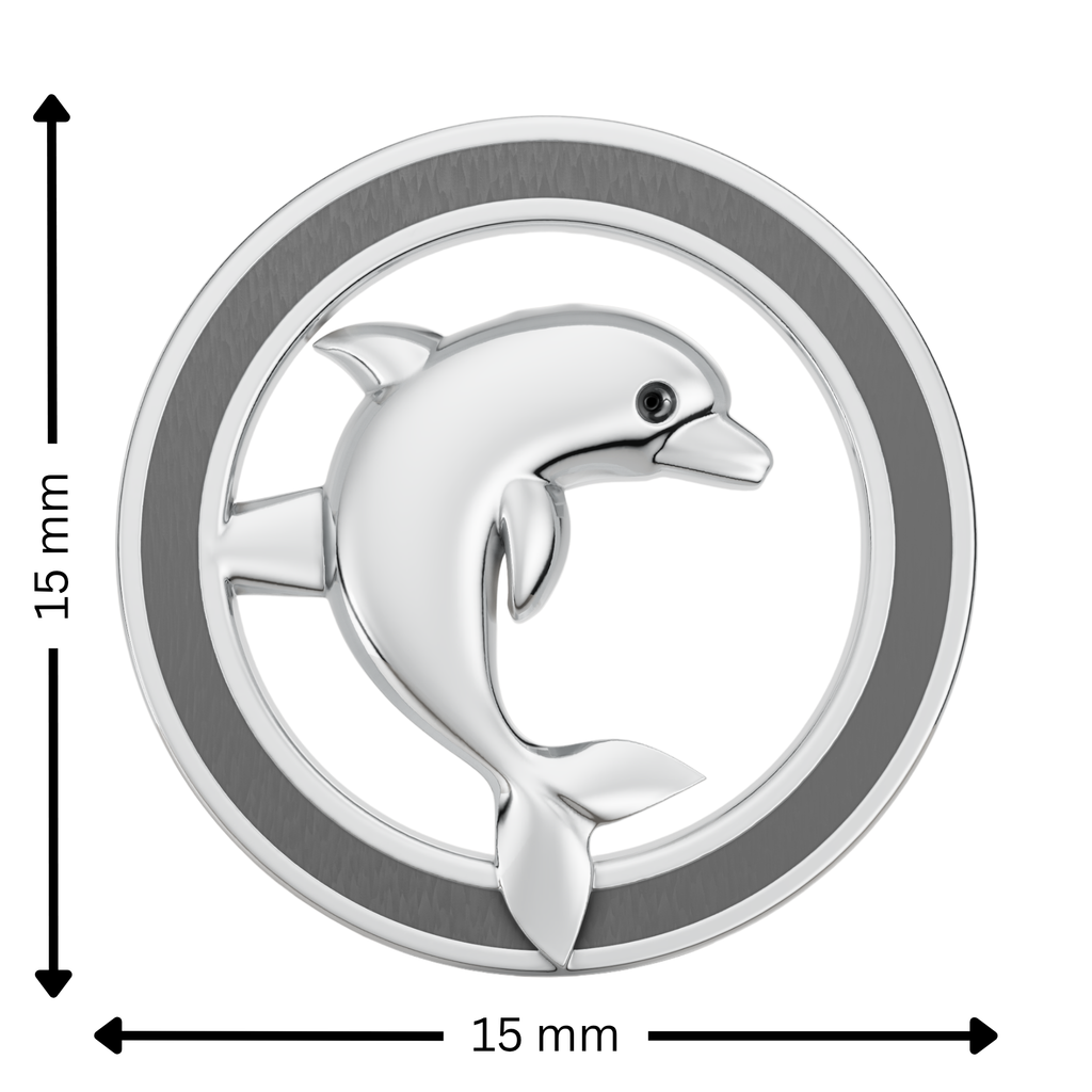 Dolphin Rakhi Pendant | 925 Silver Convertible Rakhi