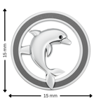 Dolphin Rakhi Pendant | 925 Silver Convertible Rakhi