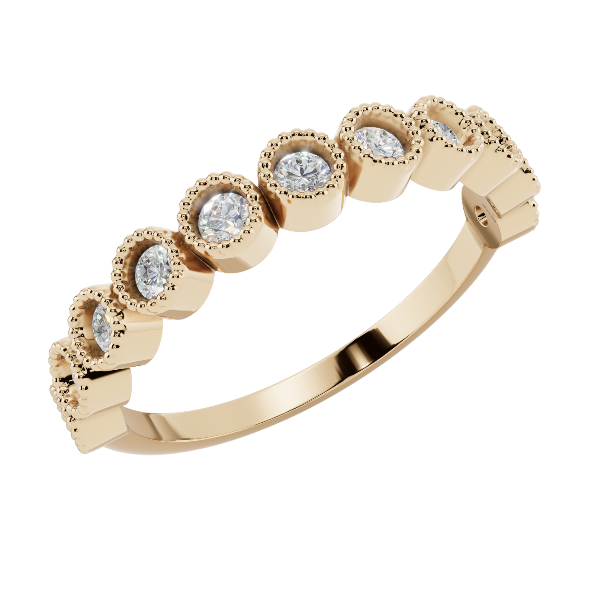 Auréa Bezel Light Ring | 925 Sterling Silver | Velmé