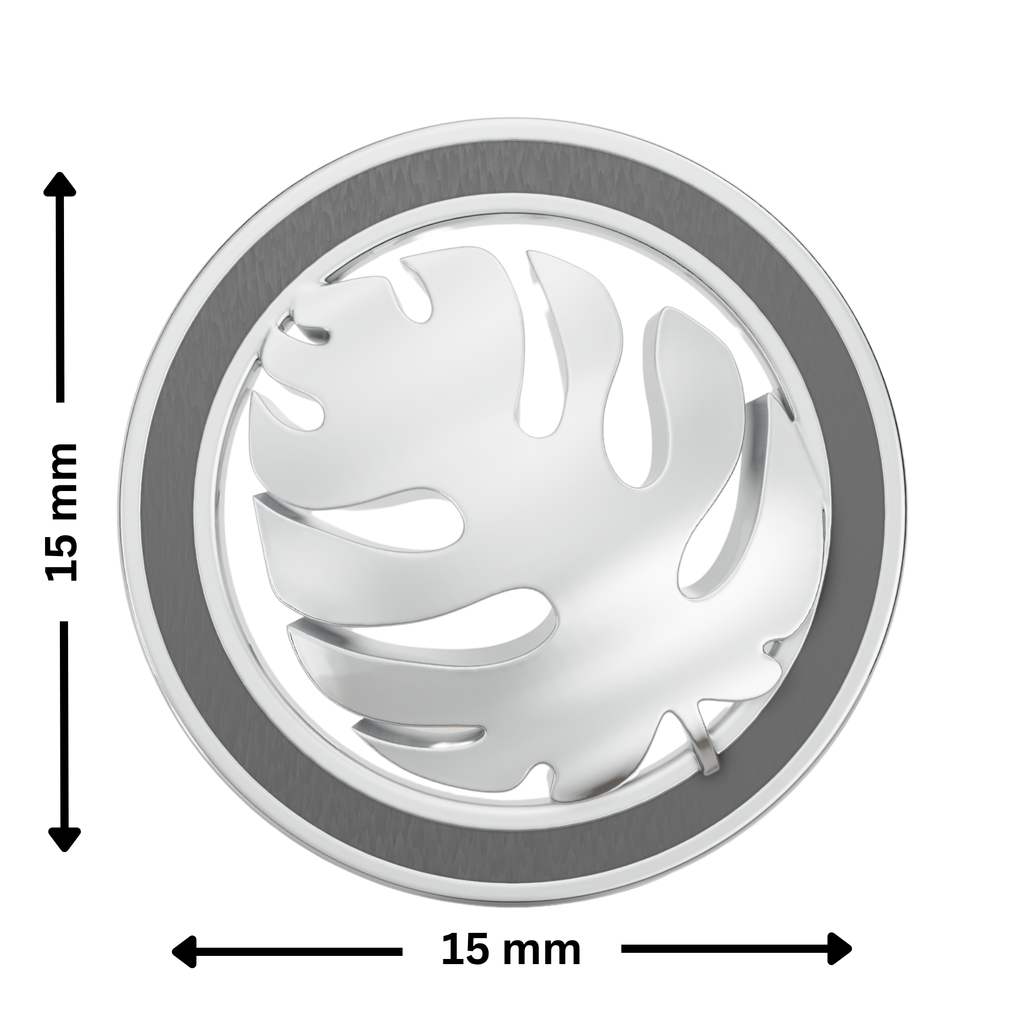 Monstera Leaf Rakhi Pendant | 925 Silver Convertible Rakhi