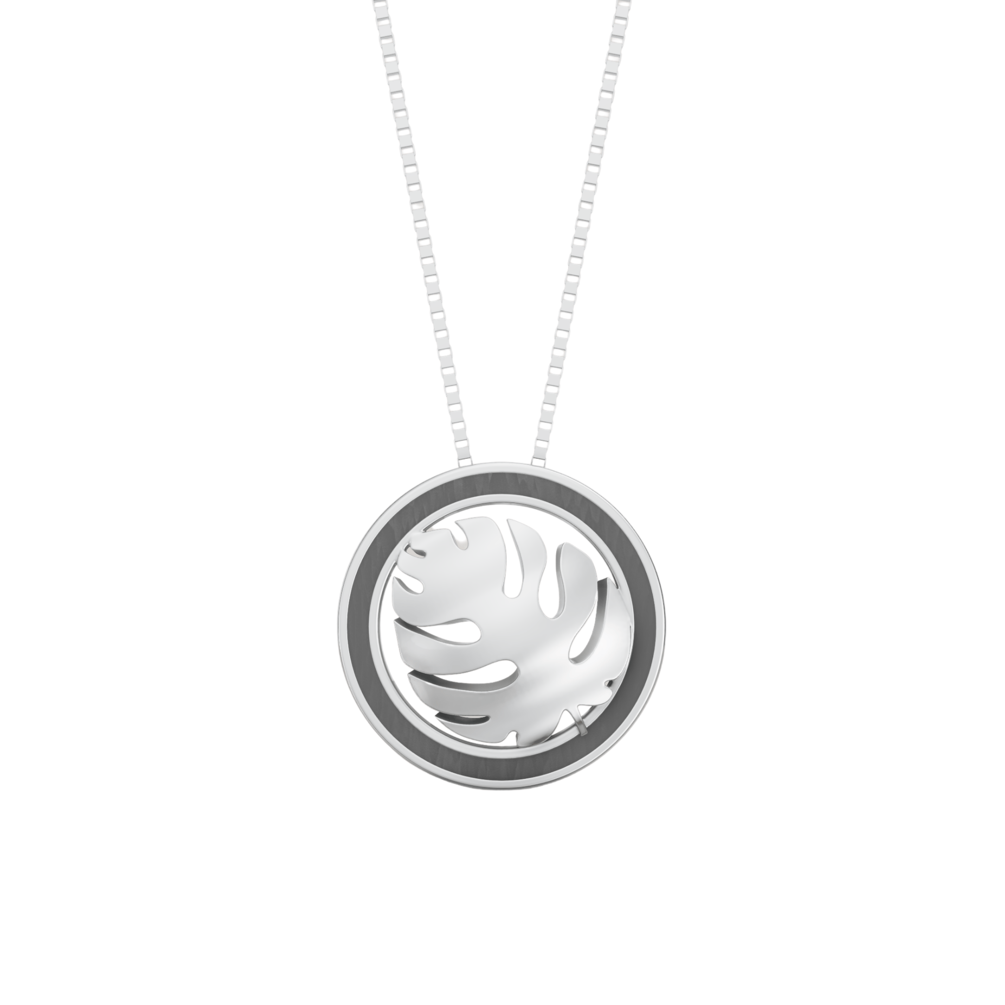 VELMÉ Monstera Leaf Rakhi Pendant | 925 Silver Convertible Rakhi
