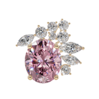 Blush Radiance 925 Pure Silver Necklace | Velmé