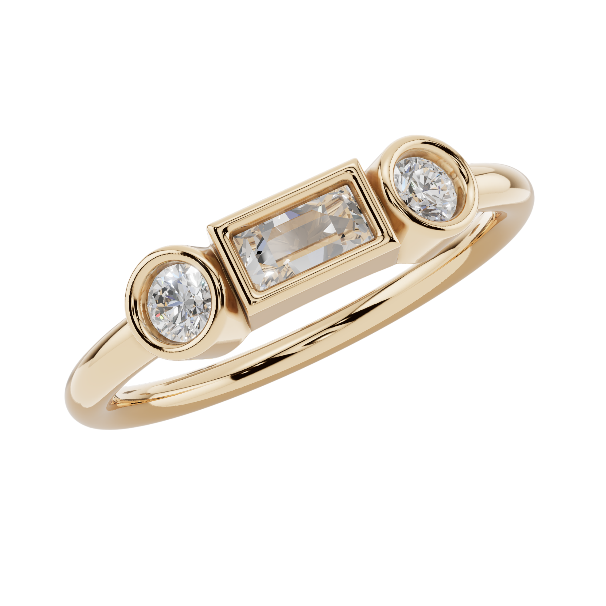 Aria Trio Light Ring | 925 Sterling Silver | Velmé