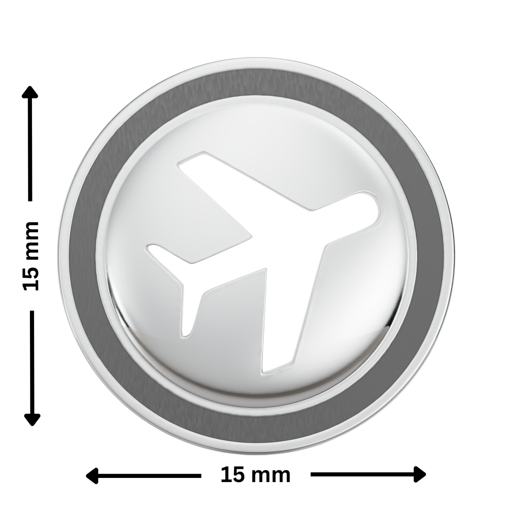 Airplane Rakhi Pendant | 925 Silver Convertible Rakhi