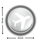 Airplane Rakhi Pendant | 925 Silver Convertible Rakhi