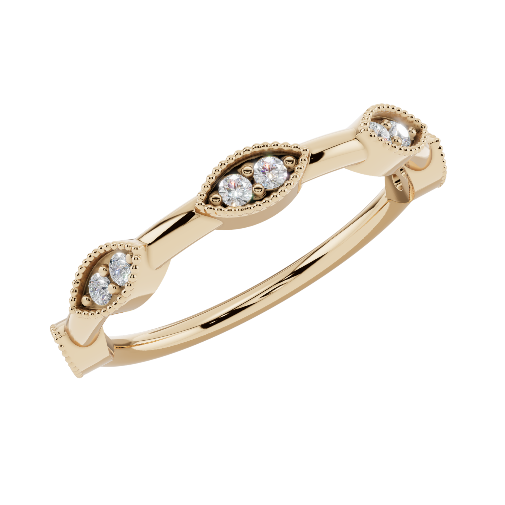 Astera Marquise Light Ring | 925 Sterling Silver | Velmé