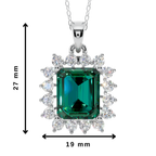 Evergreen Elegance 925 Pure Silver Pendant  | Velmé