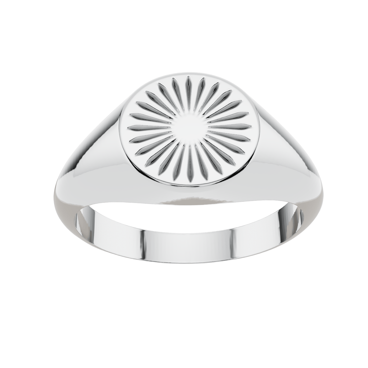 VELMÉ Solara 925 Silver Men’s Signet Ring | Velmé
