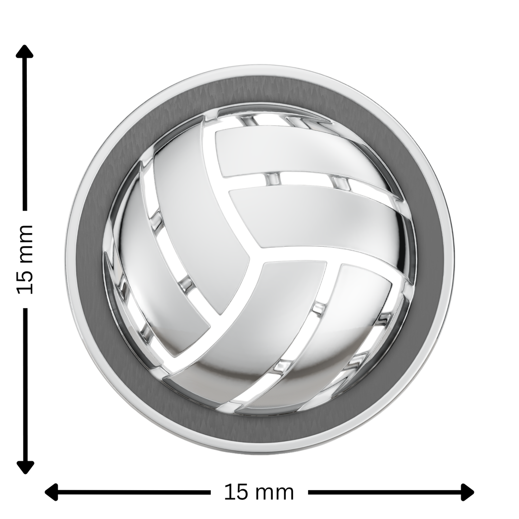 Volleyball Rakhi Pendant – 925 Silver Convertible Rakhi