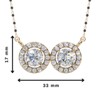 Halo Spark 925 Silver Mangalsutra | Velmé
