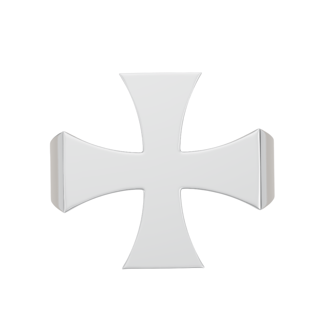 Cross 925 Silver Men’s Statement Ring | Velmé