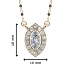 Celeste Marquise 925 Silver Mangalsutra | Velmé