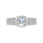 VELMÉ Imperial 925 Silver Men’s Pavé Ring | Velmé