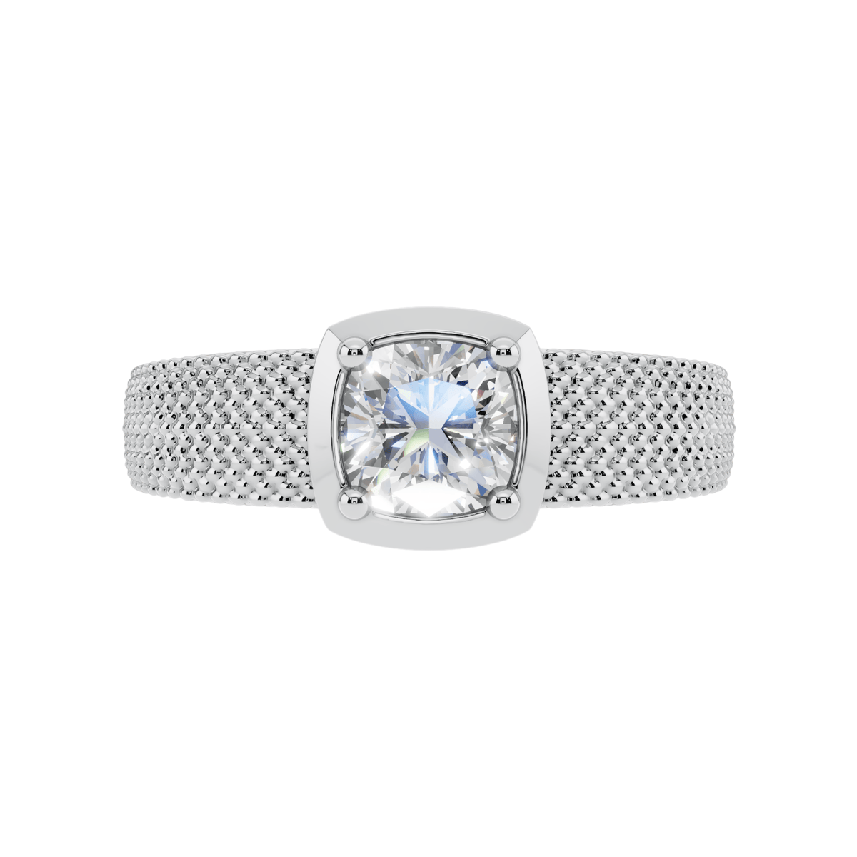 VELMÉ Imperial 925 Silver Men’s Pavé Ring | Velmé