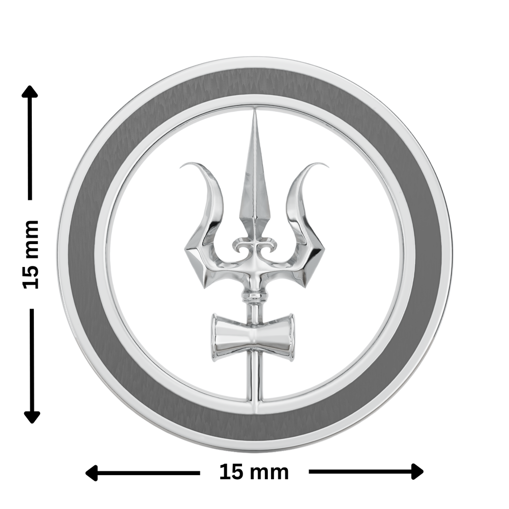 Trishul Rakhi Pendant | 925 Silver Convertible Rakhi