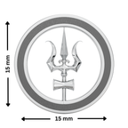 Trishul Rakhi Pendant | 925 Silver Convertible Rakhi