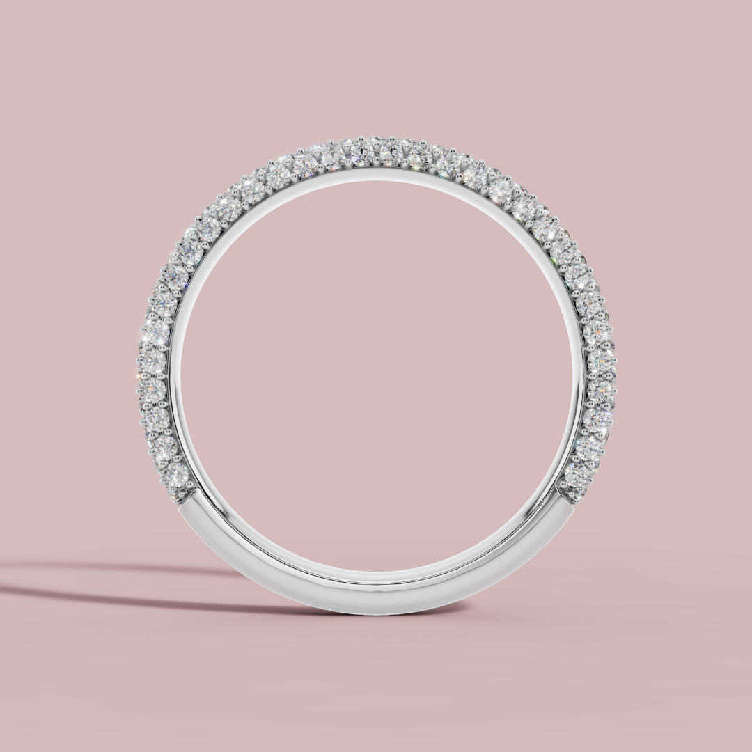 Eterna Line 925 Pure Silver Ring My Store