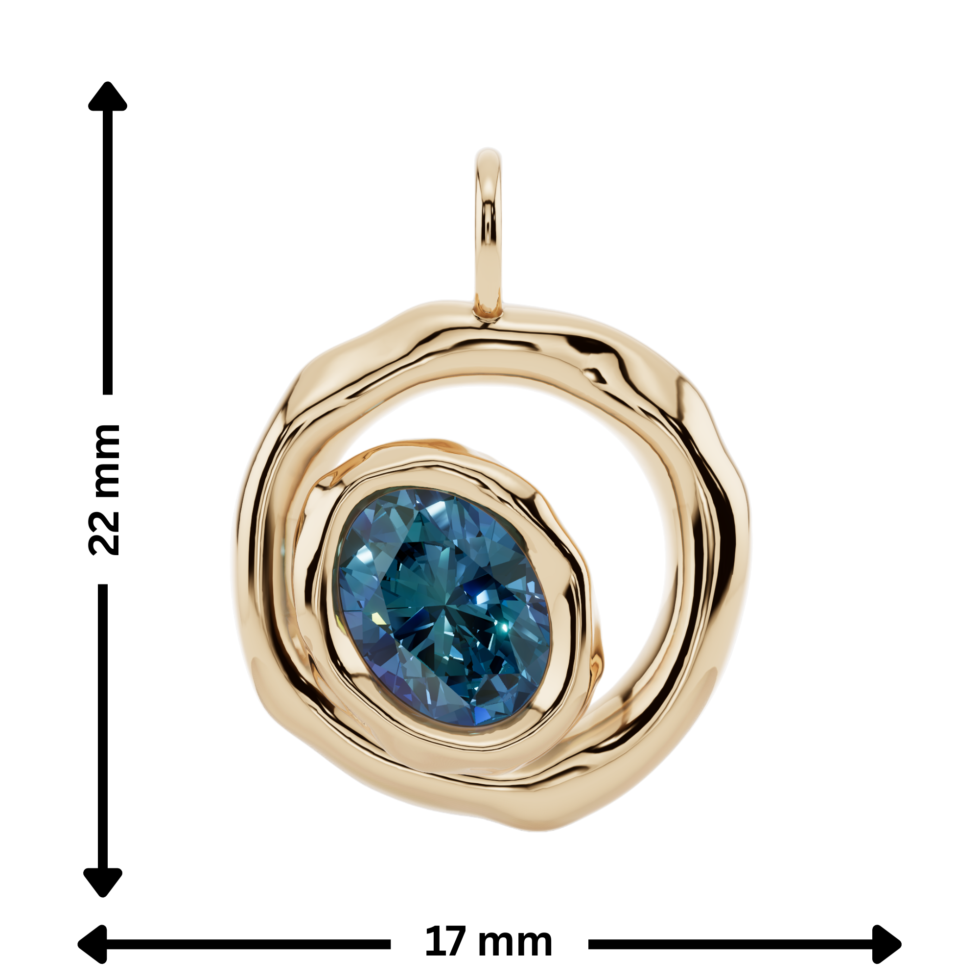 Eclipse Halo Pendant | Fluidé