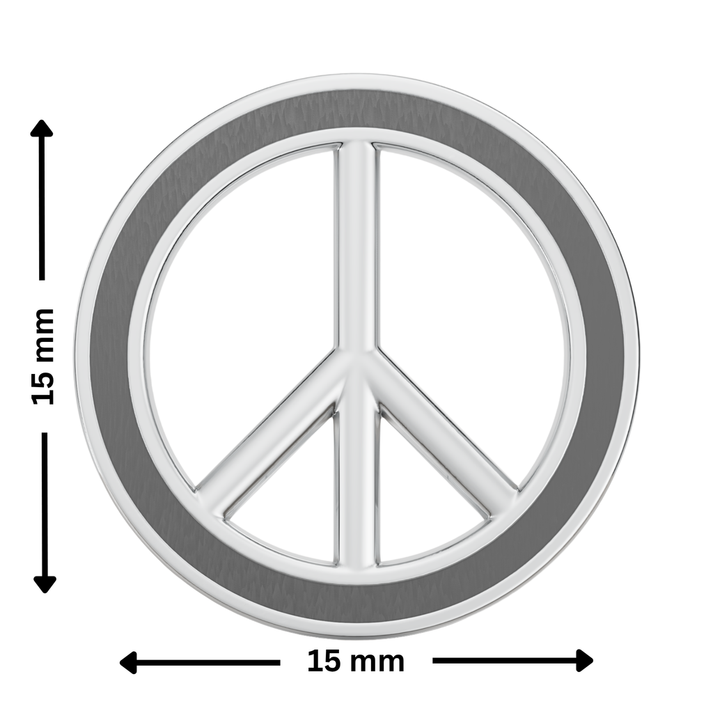 Peace Symbol Rakhi Pendant |925 Silver Convertible Rakhi