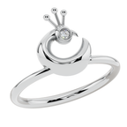Celestial Bird Light Ring | 925 Sterling Silver | Velmé