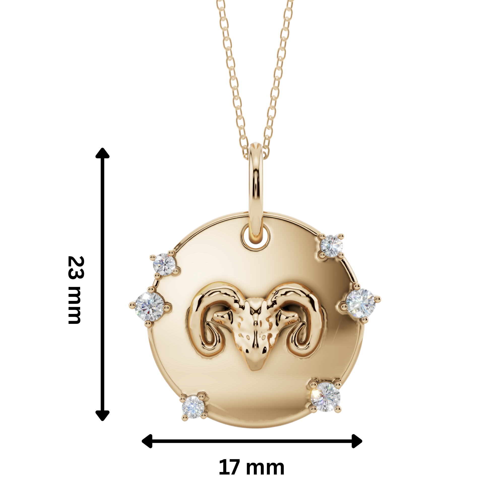 Ignis Crown| Aries Charm | Velmé