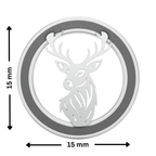 Deer Rakhi Pendant | 925 Silver Convertible Rakhi