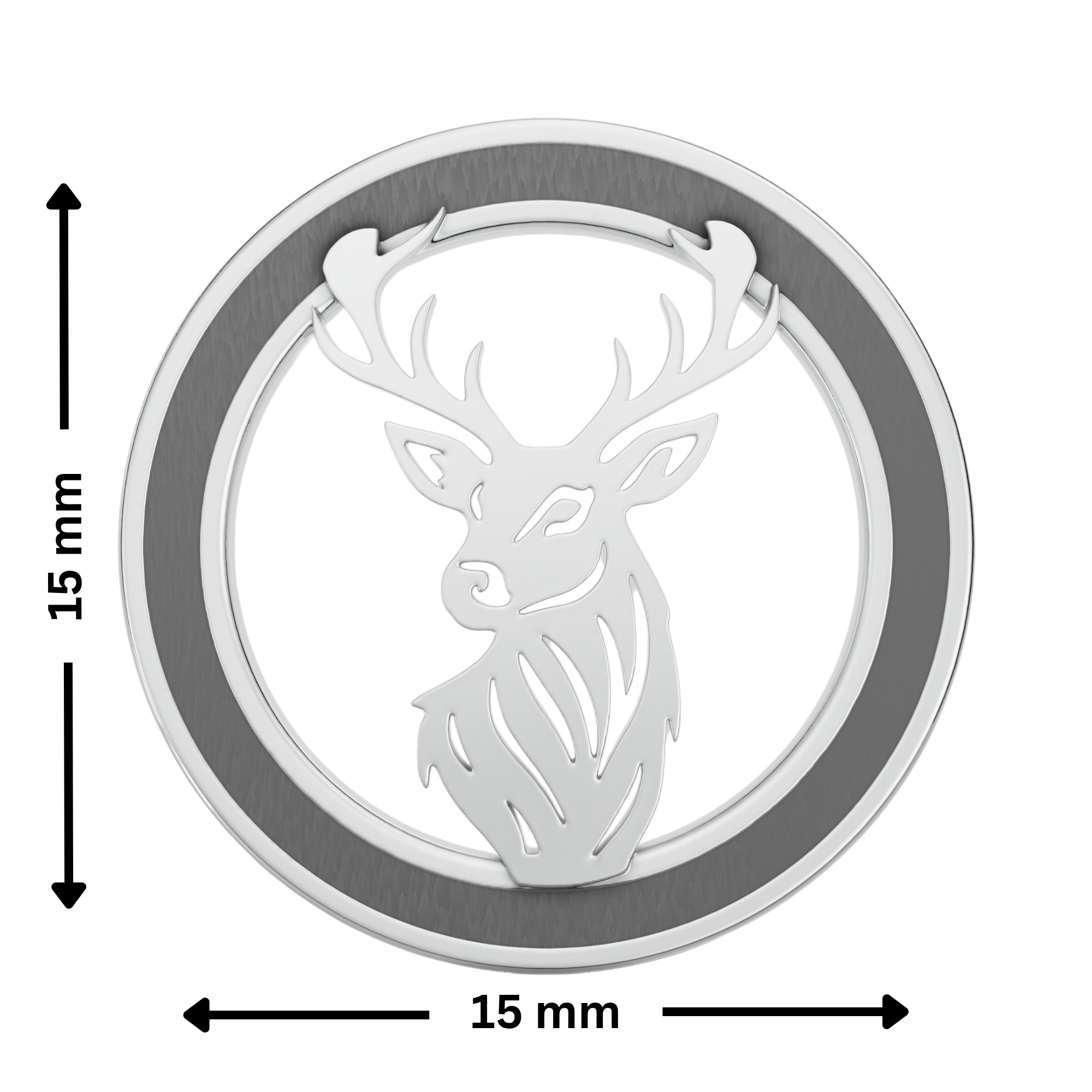 Deer Rakhi Pendant | 925 Silver Convertible Rakhi