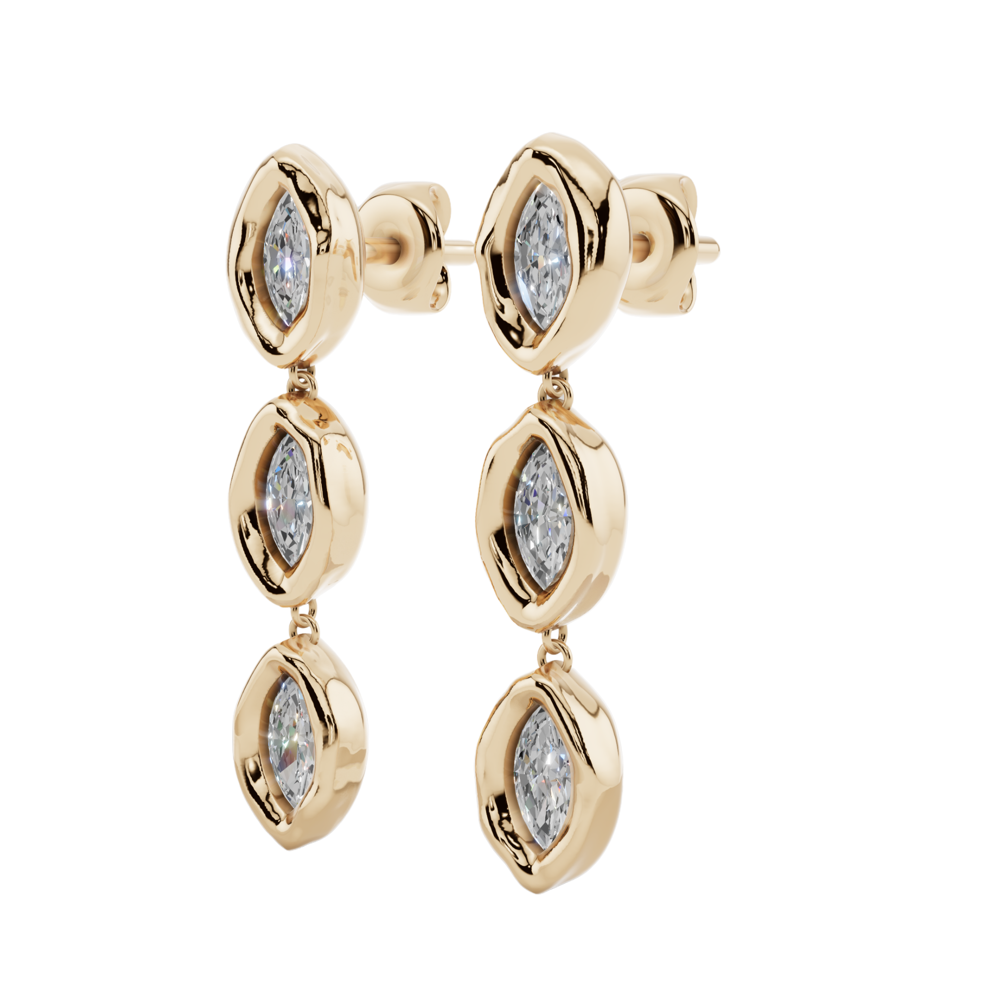 Halo Drop Earrings | Fluidé