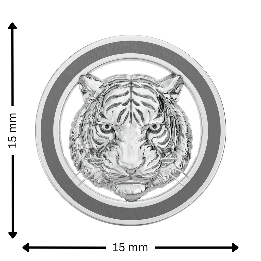 Majestic Tiger Rakhi Pendant | 925 Silver Convertible Rakhi