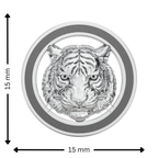 Majestic Tiger Rakhi Pendant | 925 Silver Convertible Rakhi