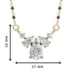Aster Bloom 925 Silver Mangalsutra | Velmé