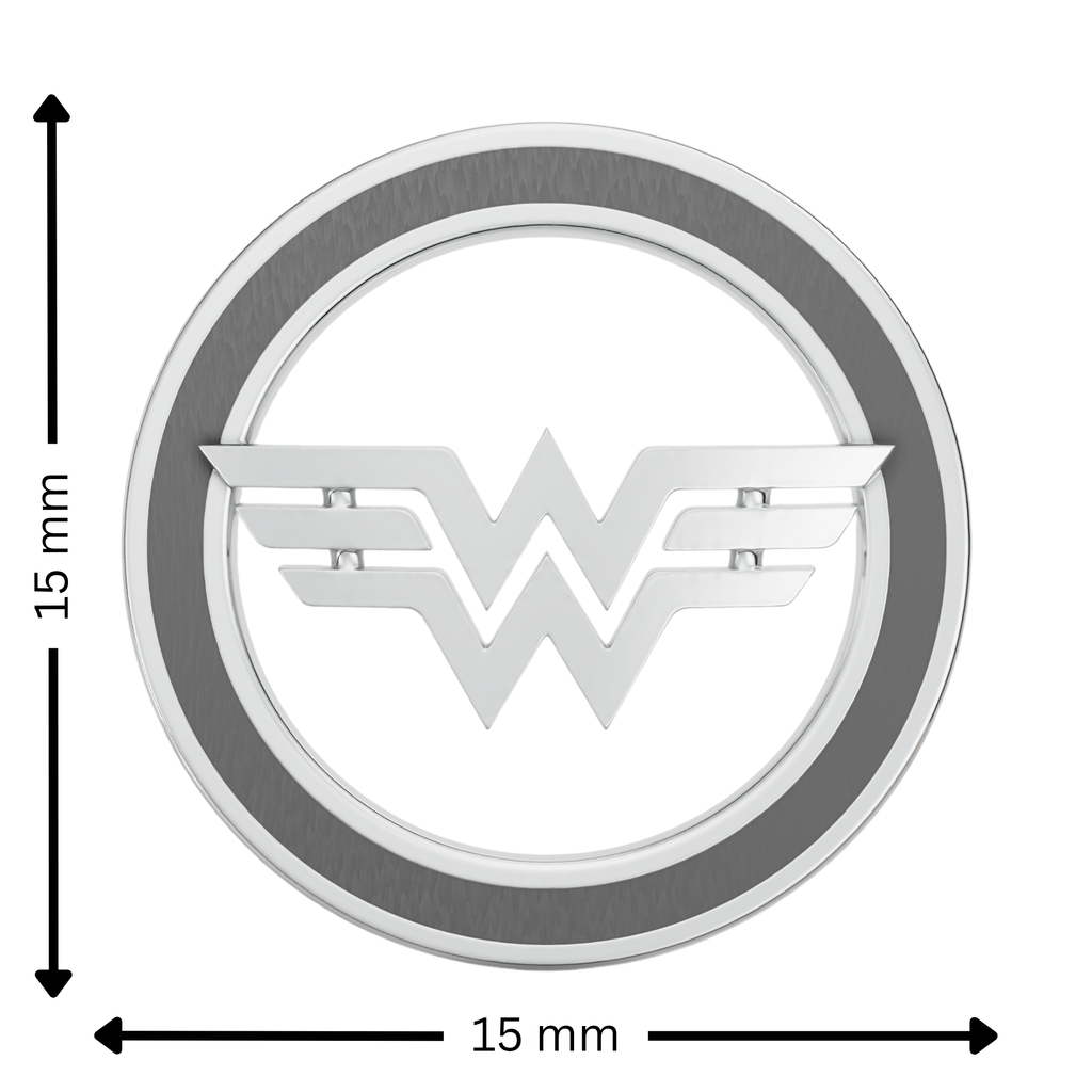 Wonder Emblem Rakhi Pendant | 925 Silver Superhero Convertible Rakhi