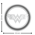 Wonder Emblem Rakhi Pendant | 925 Silver Superhero Convertible Rakhi