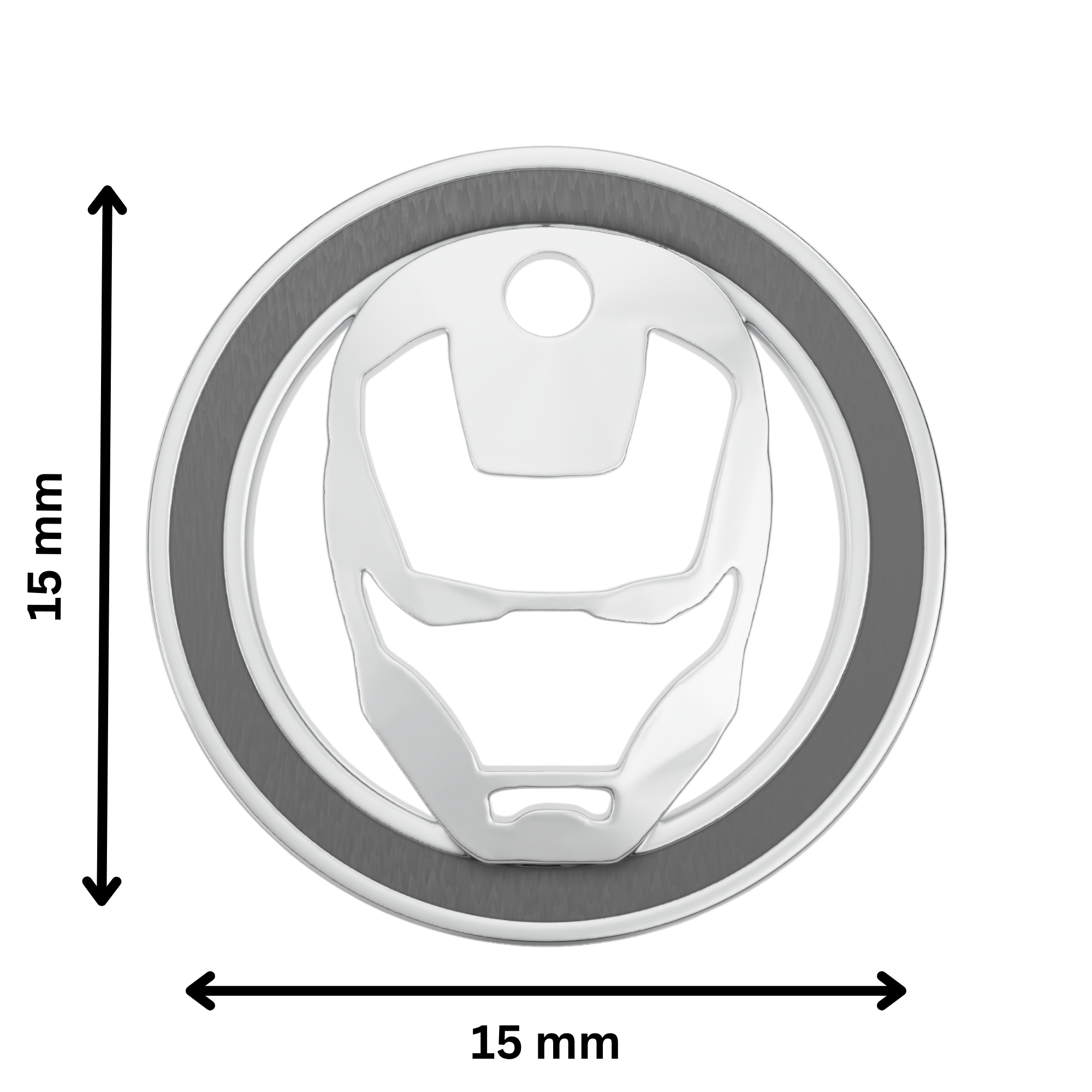 Iron Hero Rakhi Pendant | 925 Silver Convertible Rakhi