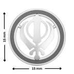 Sacred Khanda Rakhi Pendant | 925 Silver Convertible Rakhi