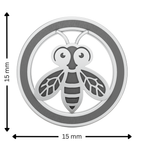 Honey Bee Rakhi Pendant | 925 Silver Convertible Rakhi