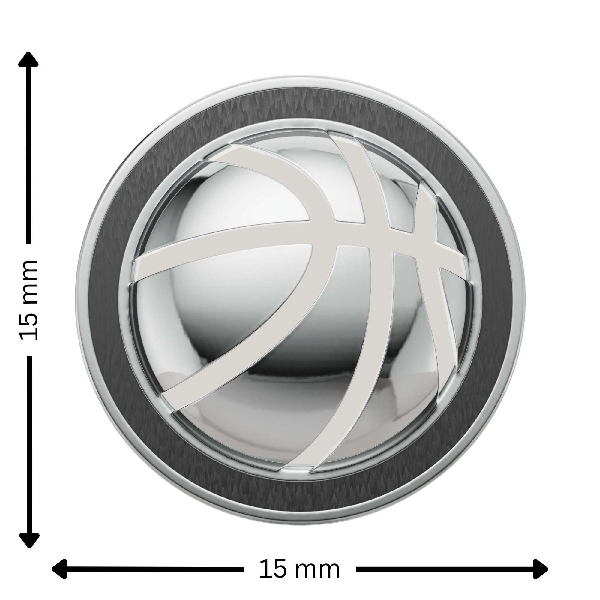 Basketball Rakhi Pendant | 925 Silver Convertible Rakhi