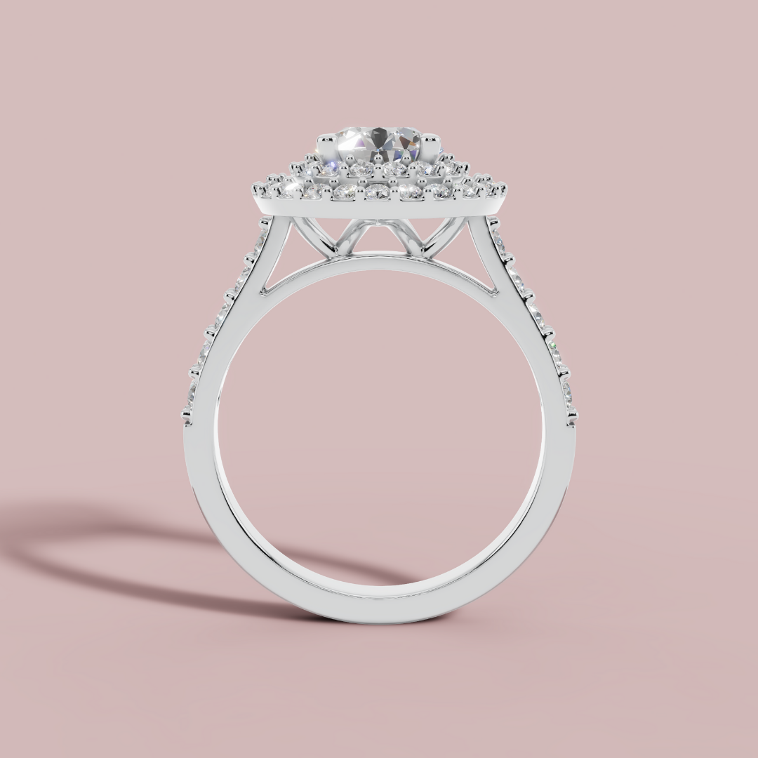 Eterna Circle 925 Pure Silver Ring My Store