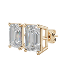 Modern Classic Emerald 925 Silver Studs | Velmé