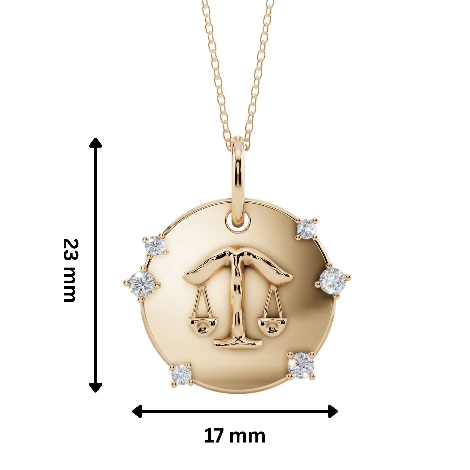 Aurelia Balance | Libra Charm | Velmé
