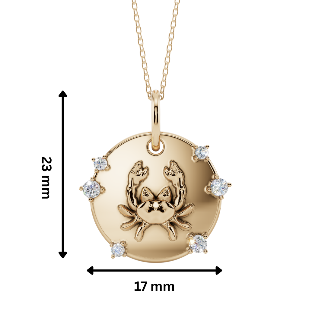 Lunar Embrace | Cancer Charm | Velmé