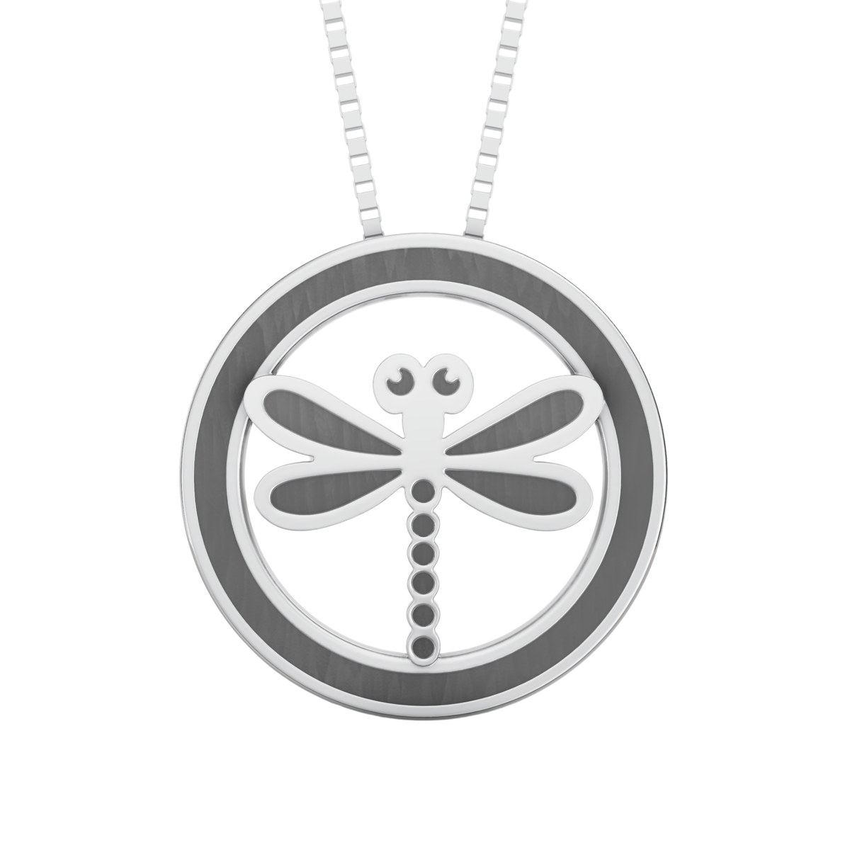 VELMÉ Dragonfly Rakhi Pendant | 925 Silver Convertible Rakhi