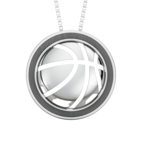 VELMÉ Basketball Rakhi Pendant | 925 Silver Convertible Rakhi