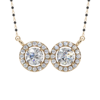 Halo Spark 925 Silver Mangalsutra | Velmé