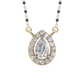 Luna Pear 925 Silver Mangalsutra | Velmé